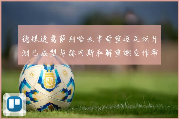 德媒透露萨利哈米季奇重返足坛计划已成型与赫内斯和解重燃合作希望